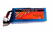 nanotech 7.4V-4000 mah 20C
